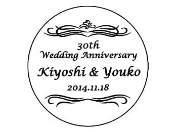 u30th Wedding AnniversaryAUߗlƉ܂̖OALO̓tvCAEgALÕv[gp̊DMɒ}