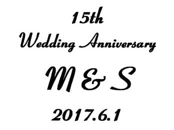 u15th Wedding AnniversaryAUߗlƉ܂̃CjVALO̓tvCAEgALÕv[gp̏ɒ}