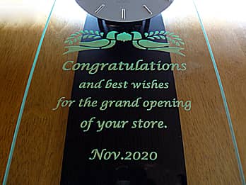 JXjp̊|viCongratulations and best wishes for the grand opening of your store. Nov.2020A|v̑OʃKXɒj
