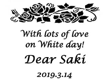 uWith lots of love on white dayA鑊̖OAzCgf[̓tvCAEgAzCgf[̃v[gp̃OXɒ}