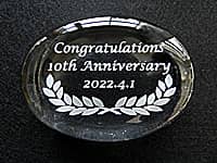 uCongratulations 10th AnniversaryA\̓tv𒤍AΑ10N\̋LOip̃KXy[p[EFCg